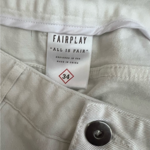 FAIRPLAY LOS ANGELAS | MEN’s WHITE JEANS | SIZE 34 - Picture 3 of 5